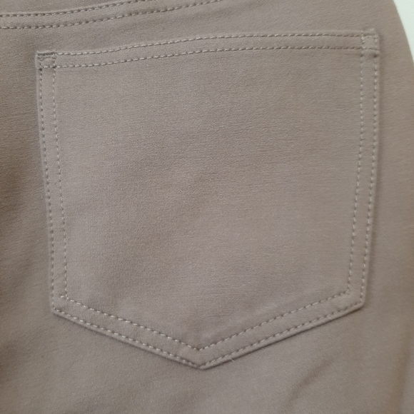 Santana Brown Stretch Pants - Picture 4 of 6
